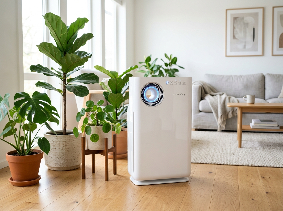 Coway Airmega AP-1512HH Mighty air purifier in white