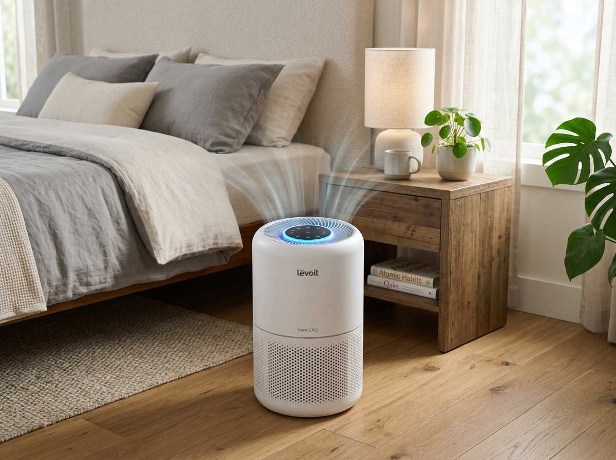 LEVOIT Core 300S cylindrical smart air purifier