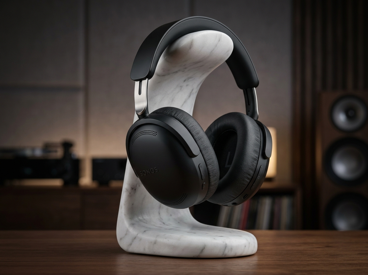 Sonos Ace wireless headphones in matte black